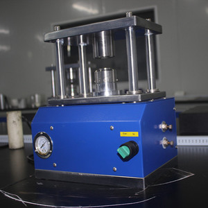CE 2032 2025 CR20XX Pneumatic Coin Cell Crimper Crimping Machine for Lithium <b>Battery</b> Case Sealing - Product Image 3