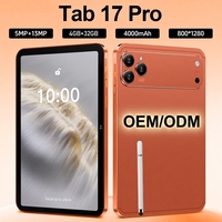 Tablet PC New YPORANGE 10.1" Layar HD Incell Sudut Melengkung dengan MTK Octa Core 4GB/32GB Casing Logam Wi-Fi 4G LTE GSM & 5G