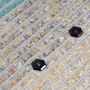 7개의 크리스탈 원석 바이오포톤 레인보우 마사지 매트리스 PEMF 기술 바디 적외선 물리치료 음이온 도매 - Product Image 5