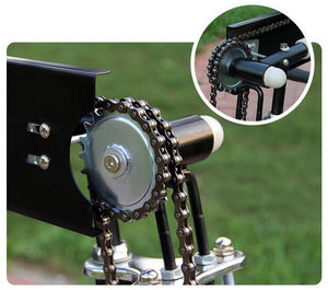 Di buona MT-001 disabili sedia a rotelle Handbike 3 ruote triciclo Handicap sedia a rotelle manuale sedia a rotelle - Product Image 4