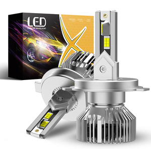 Bombilla LED Universal Gicoo 12-80V H1.H4.H7.H11.9005.9006 para Faros Delanteros, Luz Blanca Fría 6000K 130W 15000LM, Reequipamiento de Lámparas Delanteras para Automóvil - Product Image 1