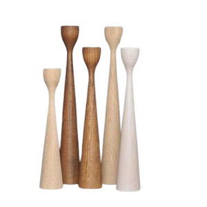 Bougeoir en bois design créatif pour le festival de Noël Décoration intérieure Cadeaux d'art Bougeoir décoratif - Product Image 5