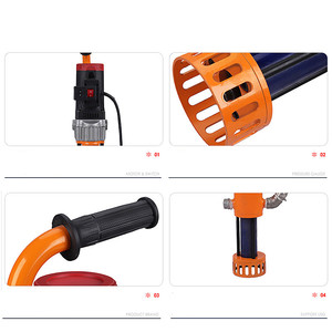 Máy xây dựng đa chức năng nhỏ Máy phun sơn bảo hành 1 năm Máy phun vữa xi măng - Product Image 4