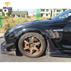 Vari Vrs Kamikaze R Super <span class=keywords><strong>Sonic</strong></span> Ver.2 Style demi-garde-boue avant en fibre de carbone pour Nissan Gtr R35 2008-2016 Kit carrosserie - Product Image 2
