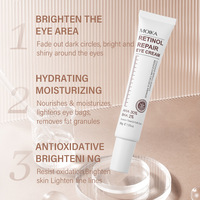Crème Contour des Yeux au Rétinol Entièrement en Anglais pour Hommes 30g – Répare, Réduit les Cernes et les Ridules – Vente en Gros, OEM Disponible