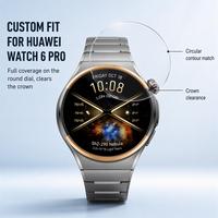 Protection d'écran pour montre connectée HUAWEI WATCH 6 Pro 43mm 46mm, film hydrogel TPU pré-découpé avec cadre, vente en gros