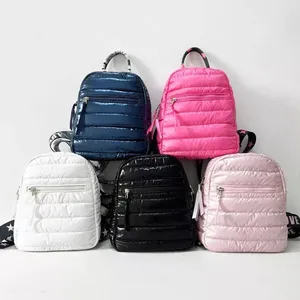 Wholesale Custom Personalized Puffer Travel Bag Monogram Kids Designer Puffer Backpack