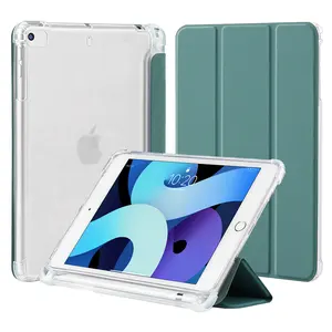 Transparent Clear Soft Flexible TPU Tablet Case Cover for Ipad Mini 1 2 3 4 5 all compatible