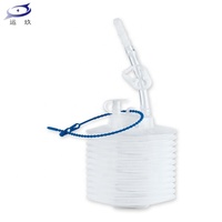 Drainage à pression négative en PVC certifié ISO13485, capacité de 400 ml, instruments chirurgicaux pour la gestion des plaies