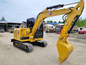 Mini pelle sur chenilles Caterpillar 305.5E2 d'origine japonaise 5.5ton 90% moteur de boîte de vitesses à bas prix d'occasion modèle 2022 - Product Image 6