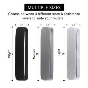 Promotion : Bande de Résistance Élastique en Coton pour Fessiers et Hanches, Équipement de Fitness Violet Personnalisable - Product Image 2