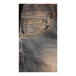 Jeans Husky Fit para Niños, Lavado Doble, Cierre de Botón y Cremallera, Cintura Elástica, Cómodos, Duraderos, Casuales, de Mezclilla - Product Image 3