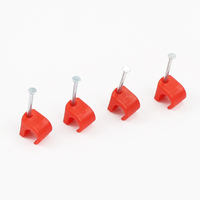 Clip de fixation de câble plat en plastique HNVantar OEM 7 mm pour la gestion des câbles, température de fonctionnement 0-60°C
