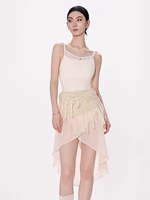 Justaucorps de ballet sans manches pour femme, tenue d'entraînement de gymnastique, motif sombre, empiècements en maille, coupe moulante
