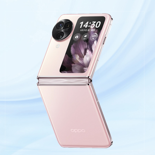 Used Oppo Find N3 Flip 5G Folding Phone Smart Phone AMOLED 120Hz Display Waterproof