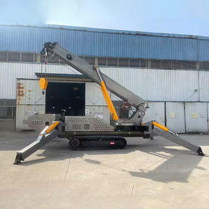 Tonlita Spider <span class=keywords><strong>Crane</strong></span> 8 <span class=keywords><strong>Ton</strong></span> 10 <span class=keywords><strong>Ton</strong></span> <span class=keywords><strong>12</strong></span> <span class=keywords><strong>Ton</strong></span> 14 <span class=keywords><strong>Ton</strong></span> Hydraulic Building Spider <span class=keywords><strong>Crane</strong></span> con cesta de hombre - Product Image 2