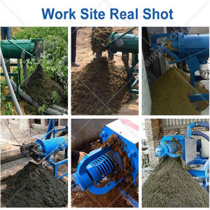 Máquina Automática de Extrusión de Tornillo para Deshidratación de Residuos Avícolas ORME, Separador de Sólidos y Líquidos para Estiércol de Cerdo - Product Image 6