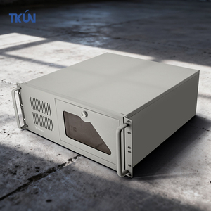 Tkun điều khiển công nghiệp Mini PC 4u610 i3/i5/i7 4U nhúng máy chủ máy tính công nghiệp không quạt IPC cho máy chủ giá - Product Image 1