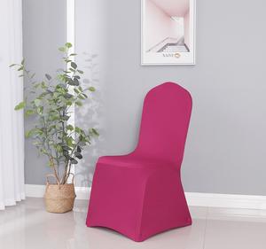 Housses de chaise colorées personnalisées noires et événements de fête à manger élastiques Housses de chaise élastiques en différentes couleurs - Product Image 5