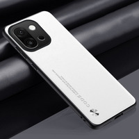 Nouvelle coque de téléphone en cuir PU uni anti-rayures pour OnePlus 15 15R 13 13T Ace 6 Ace 5 Pro Nord 5
