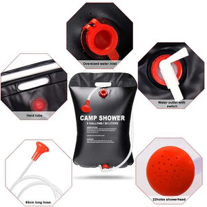 Bolsa de Ducha Solar Portátil de 20L, Plegable, con Calefacción, para Campamento, Viajes y Actividades al Aire Libre, Venta al Por Mayor - Product Image 6