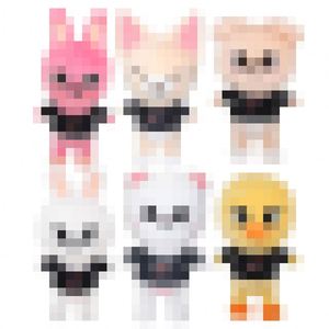 En gros, Peluches de Pâques Peeps Bunny, Peluches Catnap, Peluches animaux en coton PP (lapin, éléphant, chat), Peluches lapin - Product Image 1