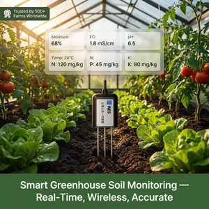 Alat Uji Tanah Sensor Kelembapan 3in1 PH NPK Peralatan Pertanian Perlengkapan Pertanian IoT Pertanian Sensor Arus LoRa - Product Image 5