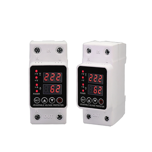 230V Din Rail điều chỉnh mini nhựa tiếp sức giám sát thiết bị bảo vệ quá áp 63A hiện tại hạn chế thu nhỏ mạch - Product Image 1