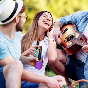 Fundas Enfriadoras de Neopreno Grueso con Cremallera para Botellas de Cerveza, Aislamiento Suave, Antideslizantes, para Botellas de Cerveza de Cuello Largo de 12oz, Ideales para Fiestas - Product Image 6