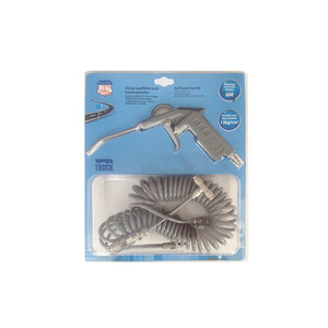 Air Duster Gun Kit 6M Coiled Hose 13kg/cm Pneumatic <b>Blower</b> For Car Cleaning - Product Image 1