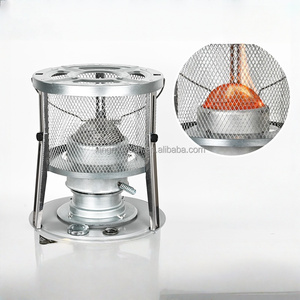 Dầu hỏa không khí nóng trong nhà ngoài trời di động cắm trại nóng thép không gỉ năng suất cao 6L Trắng - Product Image 3