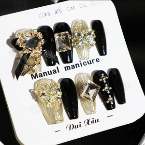 JOYPET Supply-<span class=keywords><strong>Manucure</strong></span> à pression personnalisée <span class=keywords><strong>de</strong></span> haute qualité, avec trois modèles d'ongles faits à la main - Product Image 4