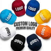Casquette de baseball vierge personnalisable avec logo, effet délavé, broderie 3D, visière incurvée, vente en gros, en stock, faible MOQ, OEM ODM
