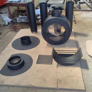 Poêle à bois <span class=keywords><strong>suspendu</strong></span> en verre double face décoratif de style <span class=keywords><strong>moderne</strong></span> Cheminées suspendues d'intérieur - Product Image 6