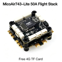 Module de contrôle de vol MicoAir743-Lite H7 STM32H743 FC ICM45686 2-6S Double BEC en métal pour drone FPV Freestyle longue portée
