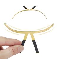 Accesorios permanentes Maquillaje de posicionamiento de tres puntos Regla de equilibrio de cejas permanente Stencil Shaper Regla de equilibrio