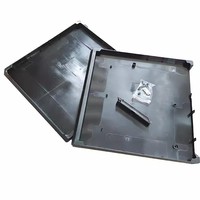 Obere Abdeckung + Untere Gehäuseabdeckung für PlayStation 4 PS4 Pro Konsole Gehäuse Schale Ersatzteile Weiß
