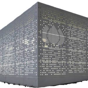 Facades Panel Aluminum Facade Wall Perforated Metal Wall Cladding Facade Panels - Product Image 1