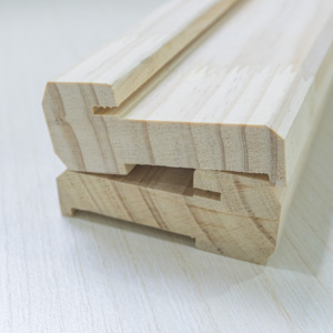 Moldura de Madera de Alta Calidad, <span class=keywords><strong>Marco</strong></span> de Puerta de Madera Personalizado, Impermeable, Ecológico, Decoración de Edificios - Product Image 2