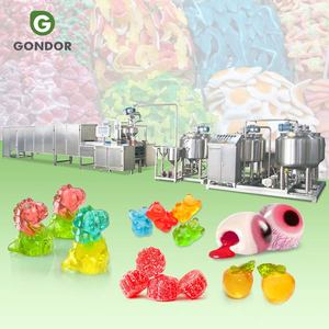 Máquina de Producción de Caramelos Masticables 4D, Línea de Producción de Mini Bolas de Gelatina para Hacer Caramelos - Product Image 1