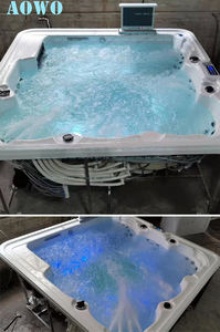 อ่างน้ำร้อนกลางแจ้ง จาคุซี่ สปา อ่าง<span class=keywords><strong>นวด</strong></span>ระบบ<span class=keywords><strong>นวด</strong></span>ด้วยลม อ่างน้ำวน อ่าง<span class=keywords><strong>นวด</strong></span>สำหรับ 6 คน - Product Image 6