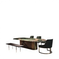 Chaise de loisirs moderne française avec pieds en métal doré, hauteur réglable en acier inoxydable, pour salle à manger, hôtel, appartement, hôpital, rembourrée