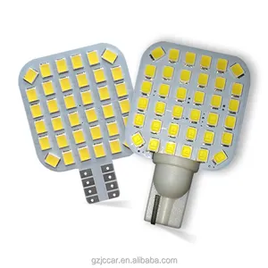 JiaChi fabrika 100 adet otomatik aydınlatma sistemleri T10 Led Canbus ampul 501 2825 2835 araba Strobe flaş lambası LED çip 36SMD 12v