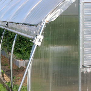 Invernadero de Fábrica Baolida de 8x37.5m y 4m de Altura con Puerta, Techo de Lámina y Película de Polietileno para Jardín Trasero - Product Image 3