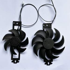 พัดลมไร้กรอบ DC 12V, พัดลมระบายความร้อนด้วยเตาอินฟาเรดอะไหล่ - Product Image 4