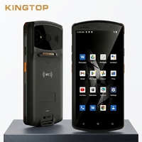 Terminal PDA portable Kingtop KT-KP18 Android 12, écran 5,7 pouces, mémoire 64 Go, processeur MTK, 4G, NFC, IP67, GPS, lecteur de codes-barres 2D, en stock