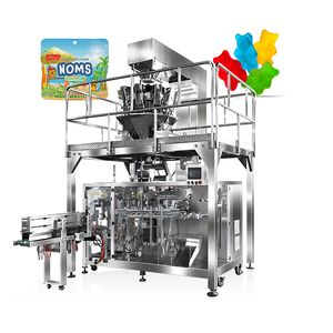 In Stock Automatic Weighing <b>Gummy</b> <b>Candy</b> Bag Packing Machine Bear Zipper Frozen Food Packing Machine - Product Image 3