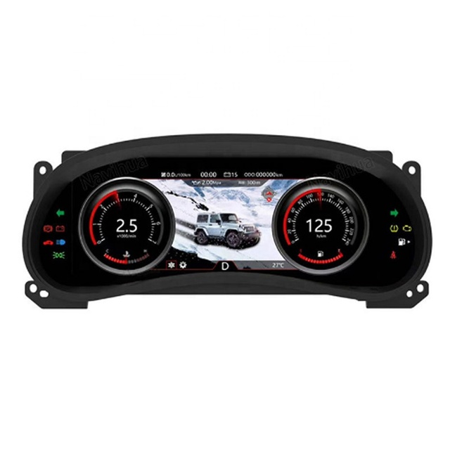 Car Automobile Tachometer 12.3 Inch Dashboard Intelligent LCD Instrument