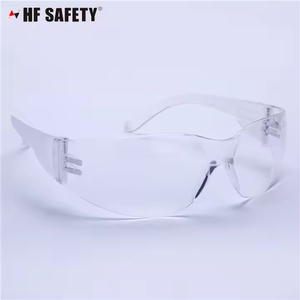 Lunettes de sécurité anti-buée transparentes les plus récentes Lentille en polycarbonate à cadre PC à la mode ANSI Z87.1/EN166 certifiée pour protéger les yeux - Product Image 4