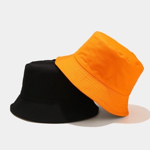 Chapeaux Bob en Coton Personnalisés OEM ODM avec Logo pour Enfants, Bébés, Design Unique, Deux Couleurs, Chapeau de Pêche et Randonnée Extérieur Noir pour Enfants - Product Image 4